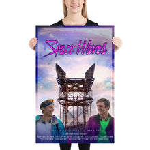 Load image into Gallery viewer, Space Waves Movie Poster - Tower
