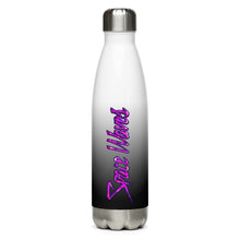 Load image into Gallery viewer, Space Waves Stainless Steel Water Bottle - Black
