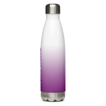 Load image into Gallery viewer, Space Waves Stainless Steel Water Bottle - Purple
