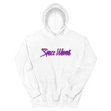 Load image into Gallery viewer, Classic Space Waves Hoodie - White
